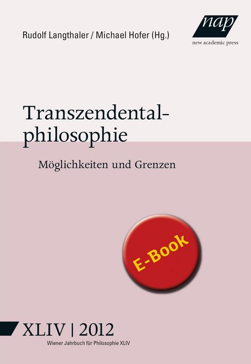 Produktbild: Transzendentalphilosophie.