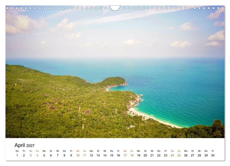 Produktbild: S&uuml;dostasien - Thailand, Philippinen, Bali (Wandkalender 2027 DIN A3 quer), CALVENDO Monatskalender