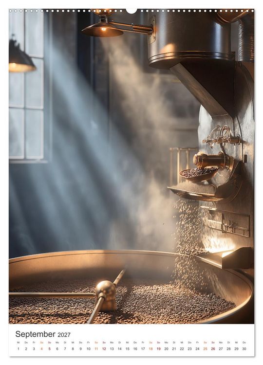 Produktbild: Zeit f&uuml;r Kaffee (hochwertiger Premium Wandkalender 2027 DIN A2 hoch), Kunstdruck in Hochglanz