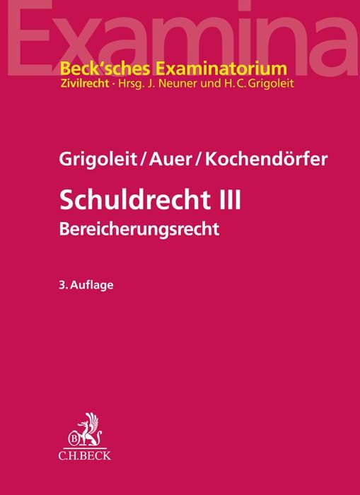 Produktbild: Schuldrecht III