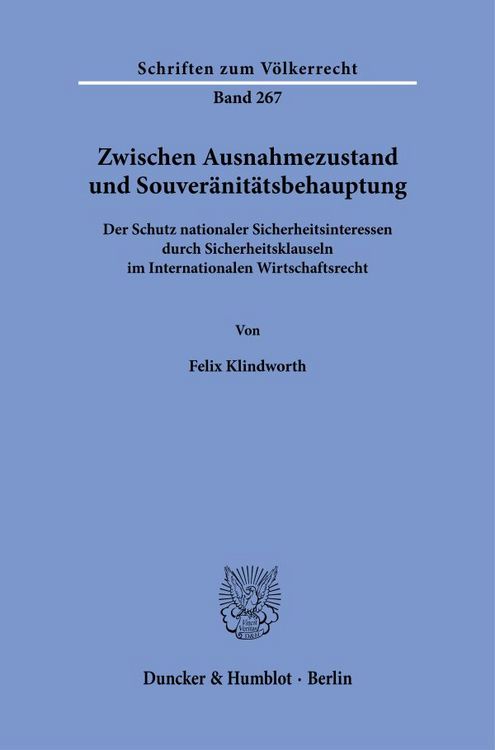 Produktbild: Zwischen Ausnahmezustand und Souver&auml;nit&auml;tsbehauptung