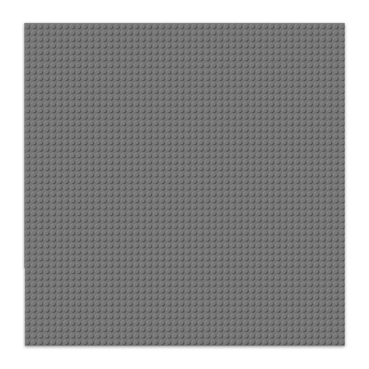 Produktbild: BRIXIES 225021 - Platte 50 x 50 Basic grau, Bauplatte, 1 St&uuml;ck