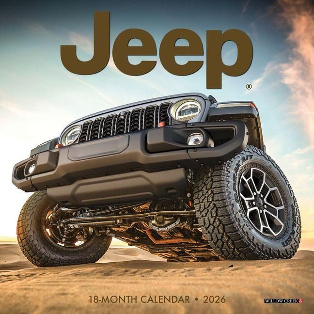 Produktbild: Jeep 2026 Mini Wall Calendar