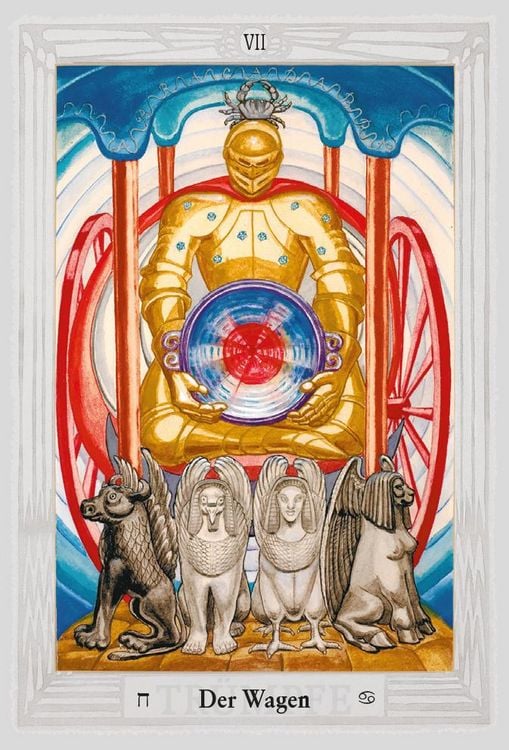 Produktbild: Aleister Crowley Thoth Tarot (Pocket Ausgabe, Deutsch, DE)