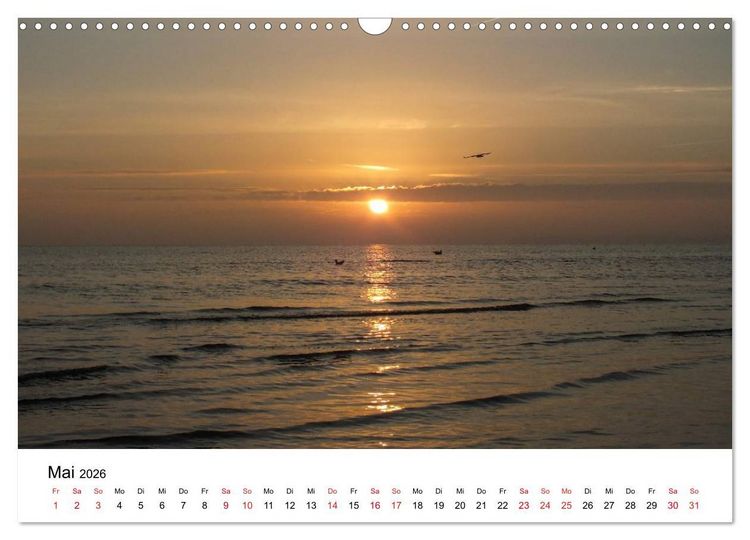 Produktbild: L&uuml;becker Bucht (Wandkalender 2026 DIN A3 quer), CALVENDO Monatskalender
