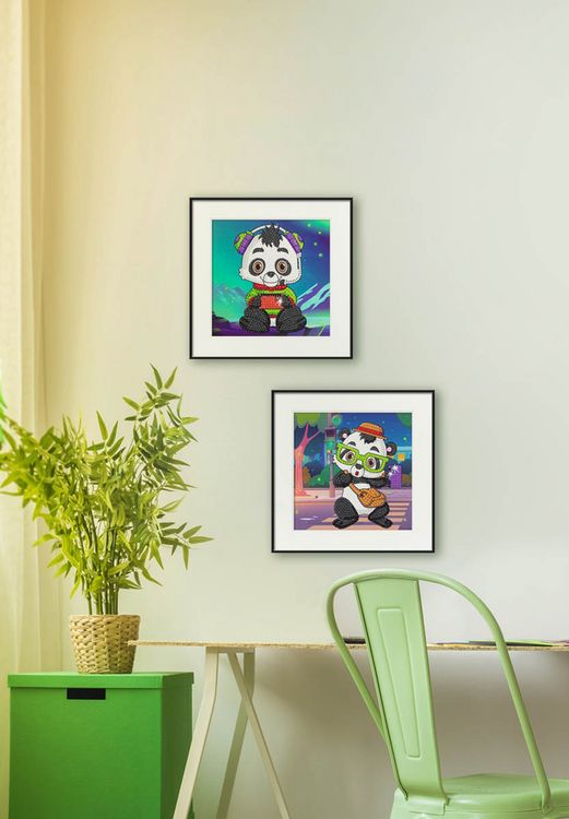 Produktbild: Diamond Painting Pandab&auml;ren