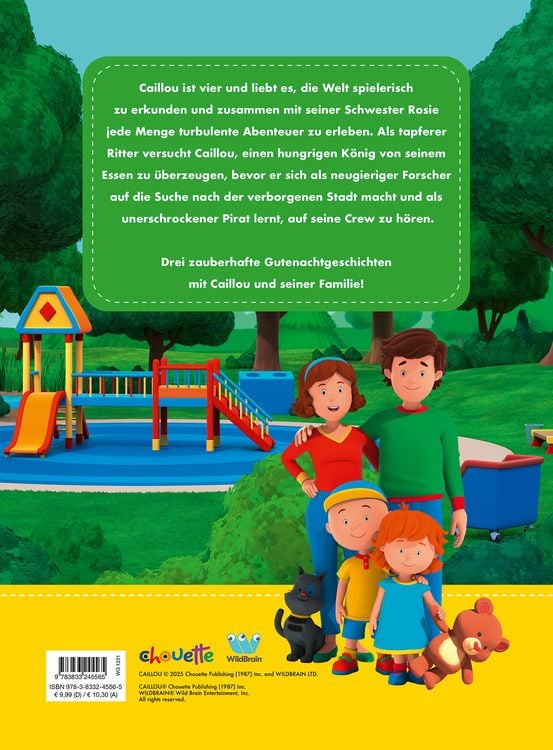 Produktbild: Caillou: Die sch&ouml;nsten Gutenachtgeschichten
