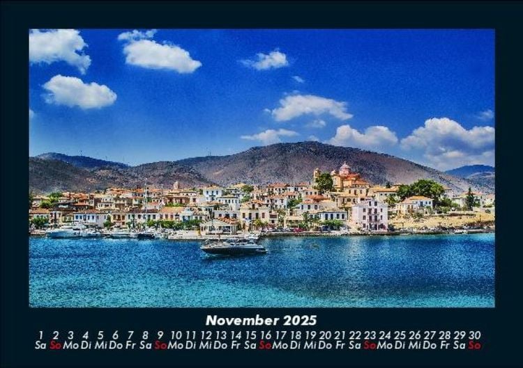 Produktbild: Boote 2025 Fotokalender DIN A5