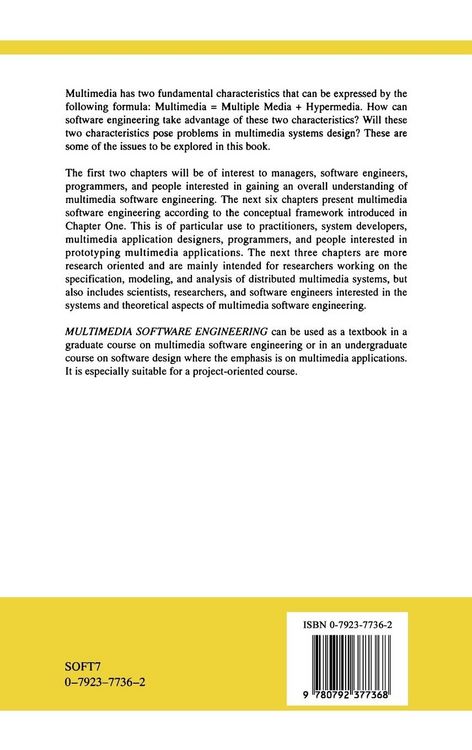 Produktbild: Multimedia Software Engineering