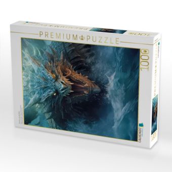 Produktbild: CALVENDO Puzzle Drachen und edle Ritter | 1000 Teile Lege-Gr&ouml;&szlig;e 64x48cm Foto-Puzzle f&uuml;r gl&uuml;ckliche Stunden