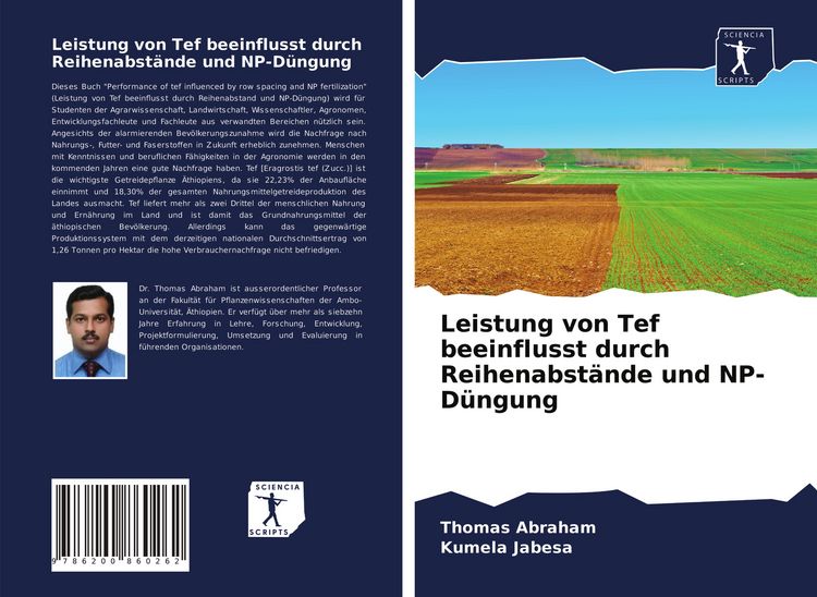 Produktbild: Leistung von Tef beeinflusst durch Reihenabst&auml;nde und NP-D&uuml;ngung