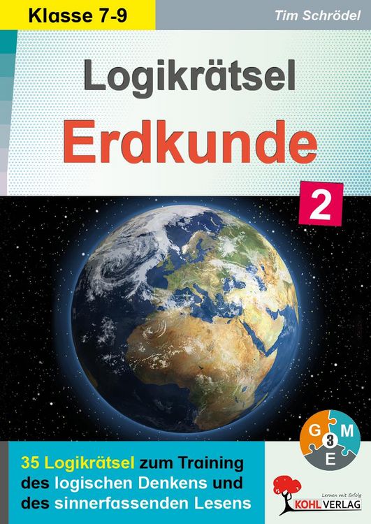 Produktbild: Logikr&auml;tsel Erdkunde / Band 2: Klasse 7-9