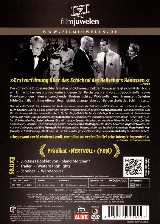 Produktbild: Hanussen (Filmjuwelen)