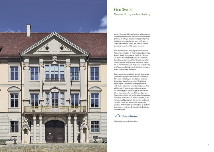 Produktbild: Die Eichst&auml;tter Residenz der Herz&ouml;ge von Leuchtenberg