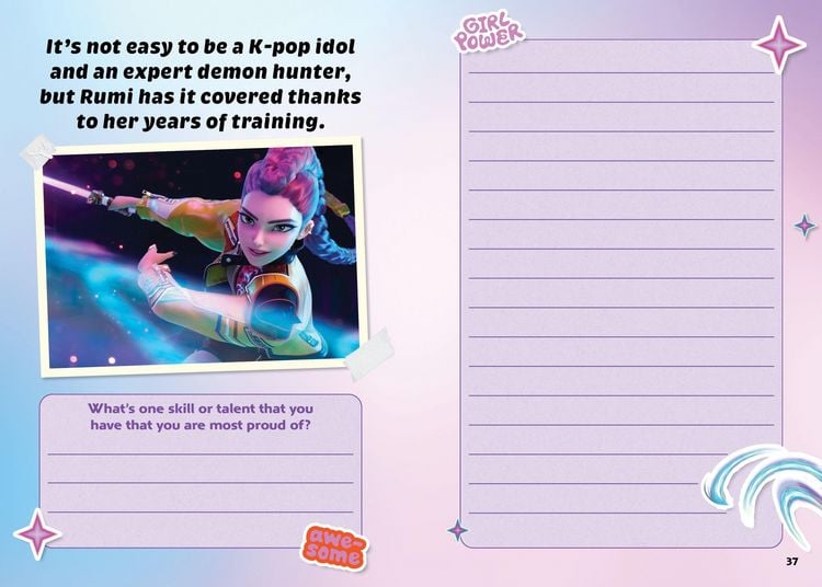Produktbild: An Unofficial Guided Journal for Fans of Kpop Demon Hunters