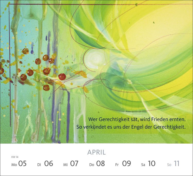 Produktbild: Wochenkalender 2027: Mit Engeln unterwegs