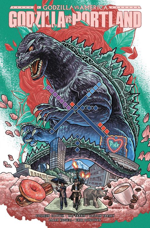 Produktbild: Godzilla vs. America: Portland (Hc)