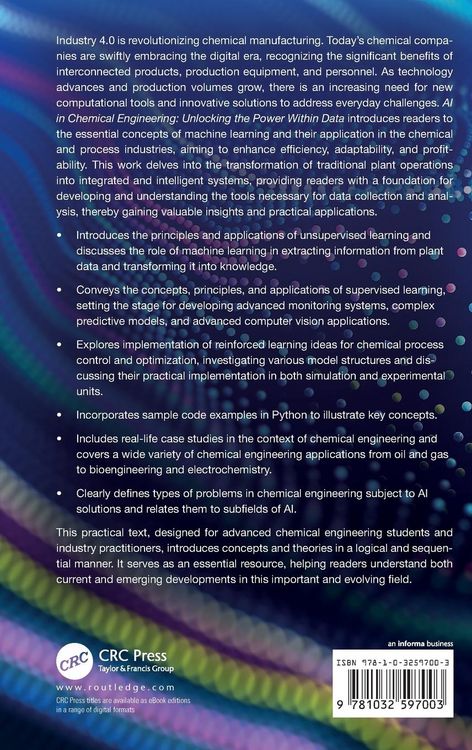 Produktbild: AI in Chemical Engineering