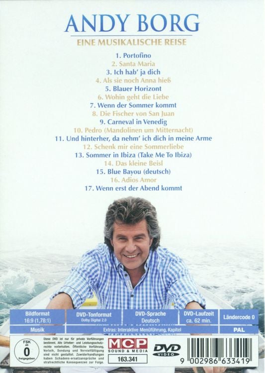 Produktbild: Andy Borg - Eine musikalische Reise