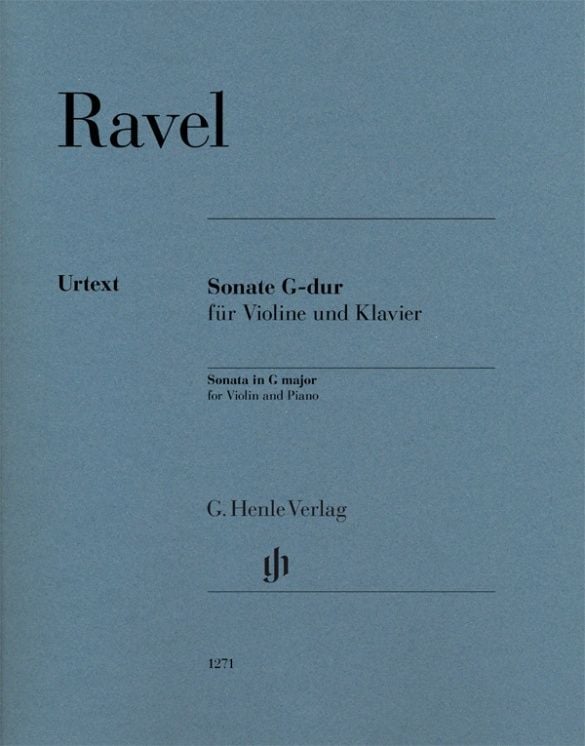 Produktbild: Maurice Ravel - Violinsonate G-Dur