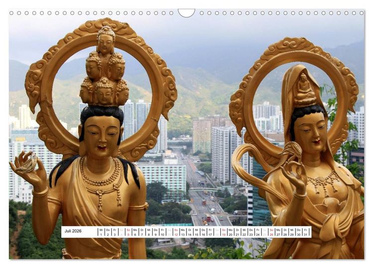 Produktbild: Hong Kong 2026 (Wandkalender 2026 DIN A3 quer), CALVENDO Monatskalender