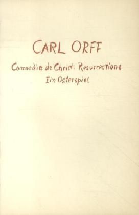 Produktbild: Comoedia de Christi Resurrectione