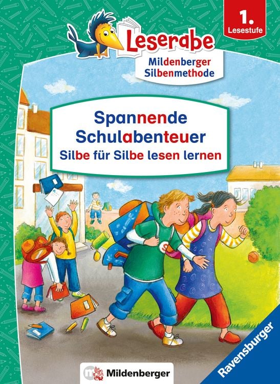 Produktbild: Leserabe Sonderausgaben - Spannende Schulabenteuer - Silbe für Silbe lesen lernen