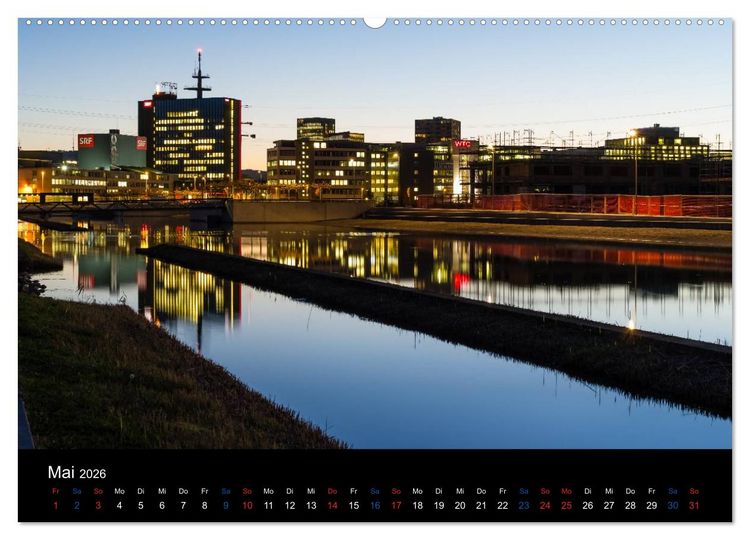 Produktbild: Z&Uuml;RICH - Little Big City (Wandkalender 2026 DIN A2 quer), CALVENDO Monatskalender