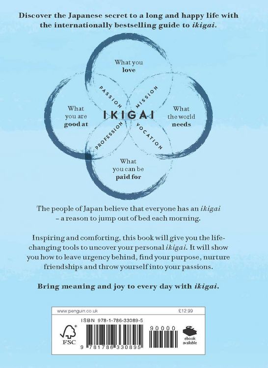 Produktbild: Ikigai: The Japanese Secret to a Long and Happy Life