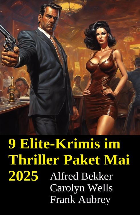 Produktbild: 9 Elite-Krimis im Thriller Paket Mai 2025