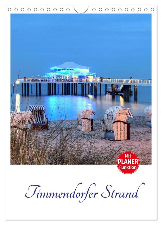 Produktbild: Timmendorfer Strand (Wandkalender 2026 DIN A4 hoch), CALVENDO Monatskalender