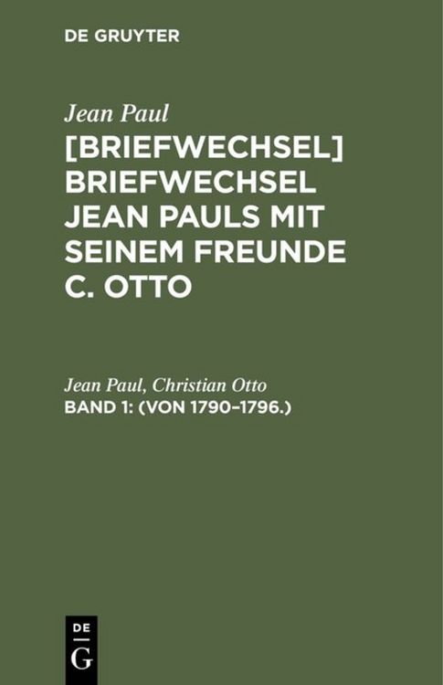 Produktbild: (Von 1790&ndash;1796.)