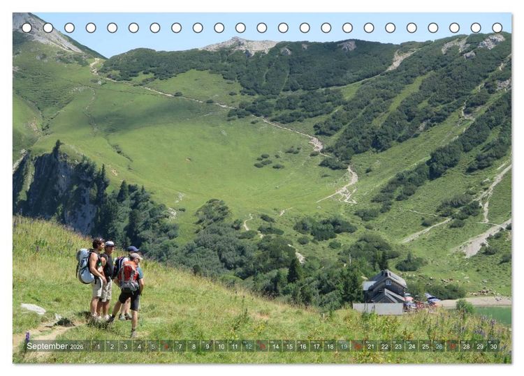 Produktbild: Berge und Sport 2026, Impressionen einer Leidenschaft (Tischkalender 2026 DIN A5 quer), CALVENDO Monatskalender