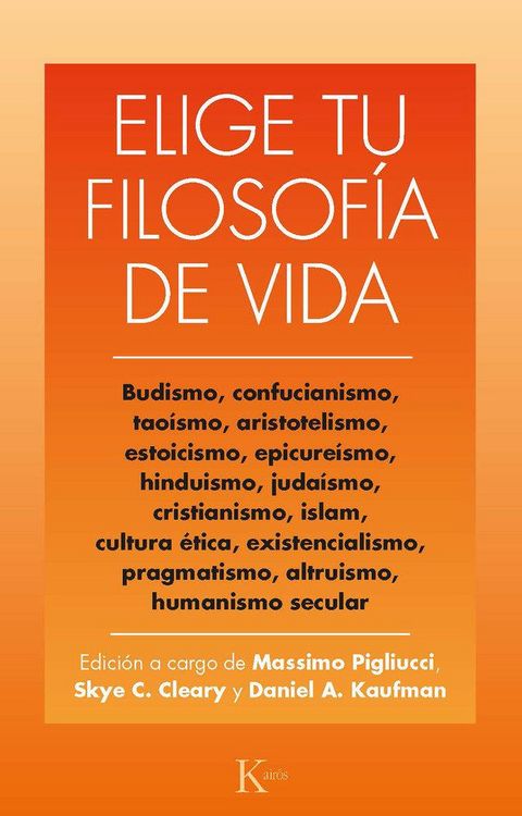 Produktbild: Elige Tu Filosof&iacute;a de Vida