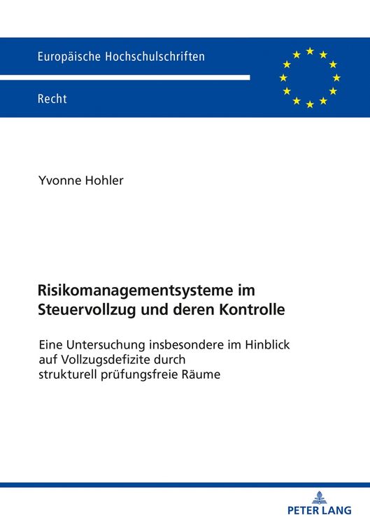 Produktbild: Risikomanagementsysteme im Steuervollzug und deren Kontrolle