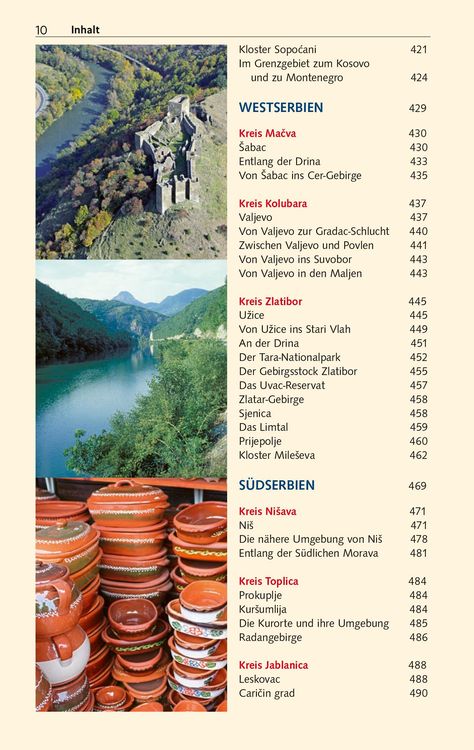 Produktbild: TRESCHER Reiseführer Serbien