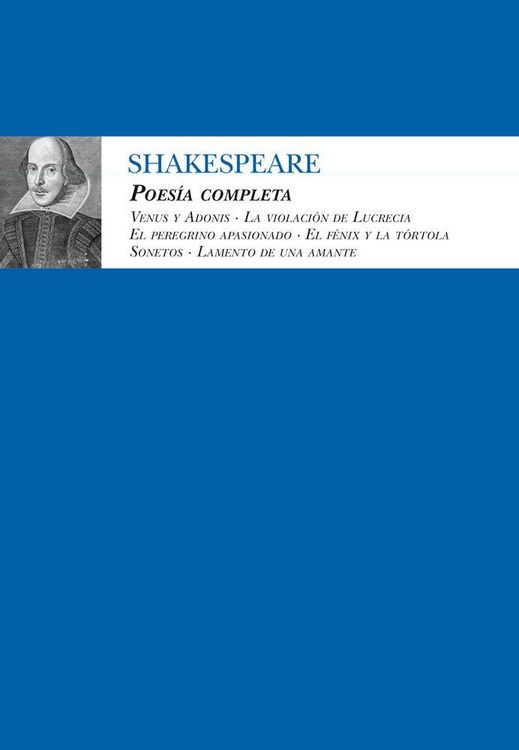 Produktbild: Poesia Completa (William Shakespeare)