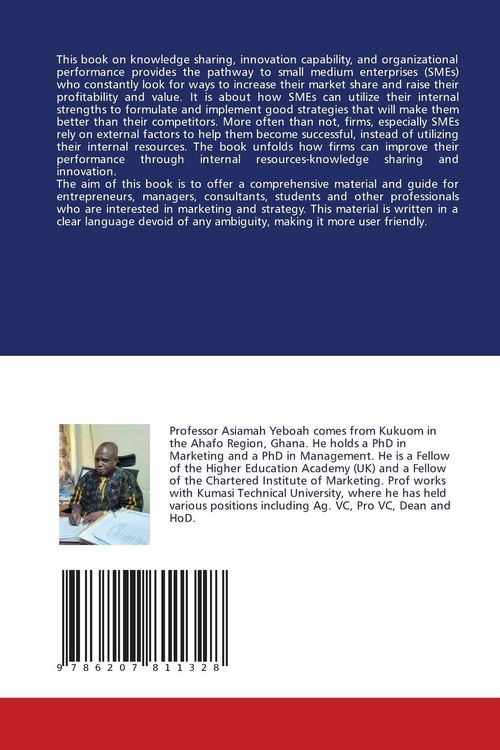 Produktbild: Knowledge Sharing, Innovation and Firm Performance: SME Perspective