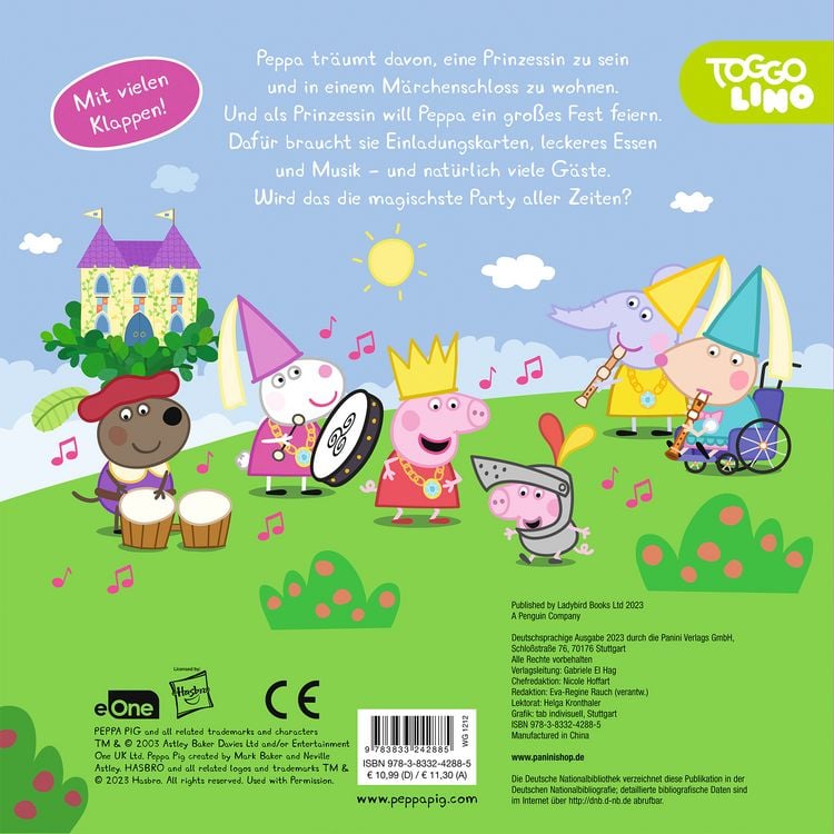 Produktbild: Peppa Pig: Prinzessin Peppa im M&auml;rchenschloss - Mein zauberhaftes Klappenbuch