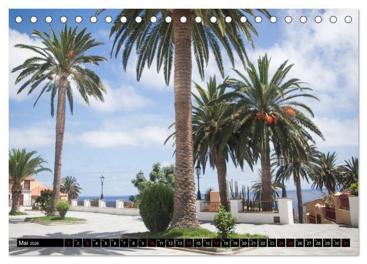 Produktbild: Faszinierendes La Palma (Tischkalender 2026 DIN A5 quer), CALVENDO Monatskalender