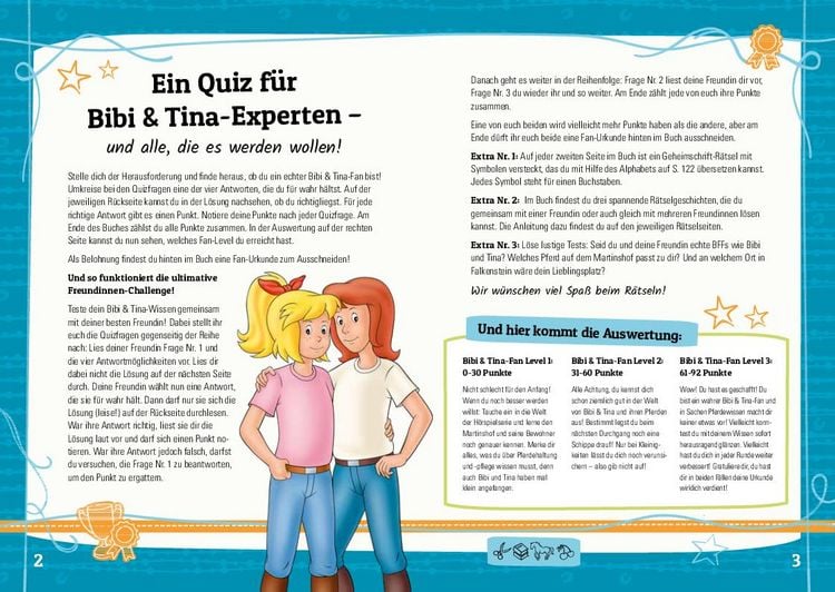 Produktbild: Bibi & Tina - Das Quiz f&uuml;r Fans
