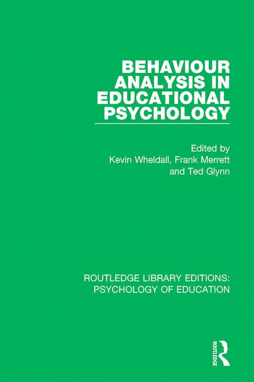 Produktbild: Behaviour Analysis in Educational Psychology