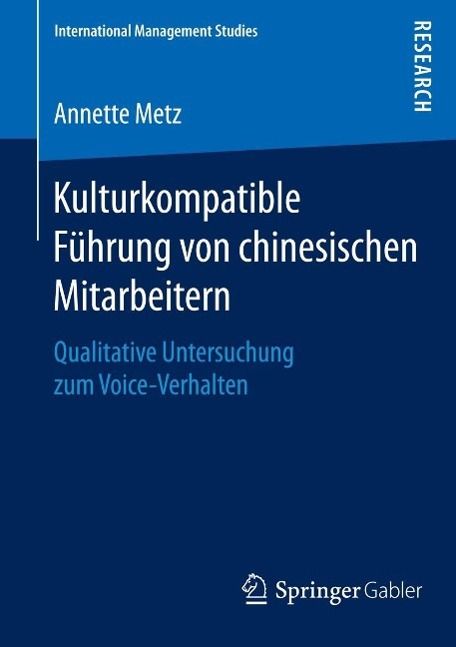 Produktbild: Kulturkompatible F&uuml;hrung von chinesischen Mitarbeitern