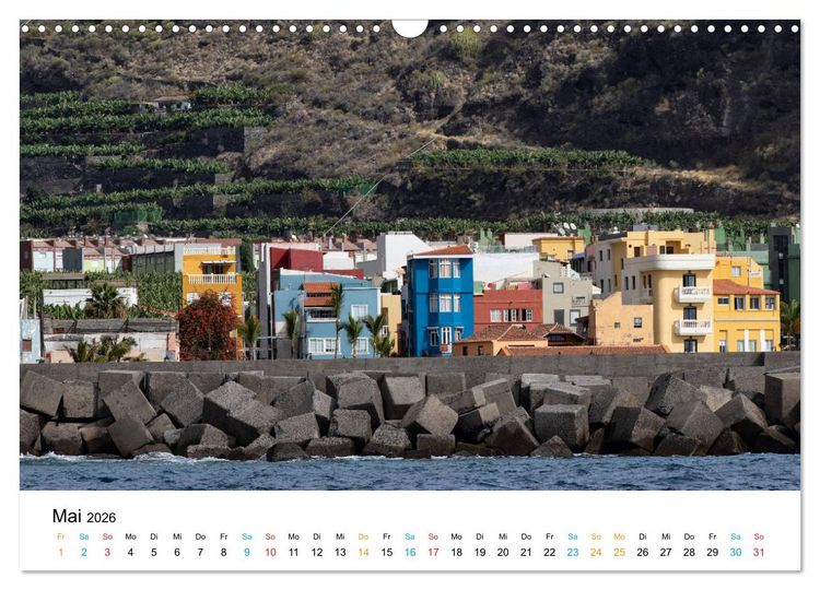 Produktbild: La Palma - La Isla Bonita, die Sch&ouml;nste der Kanaren (Wandkalender 2026 DIN A3 quer), CALVENDO Monatskalender