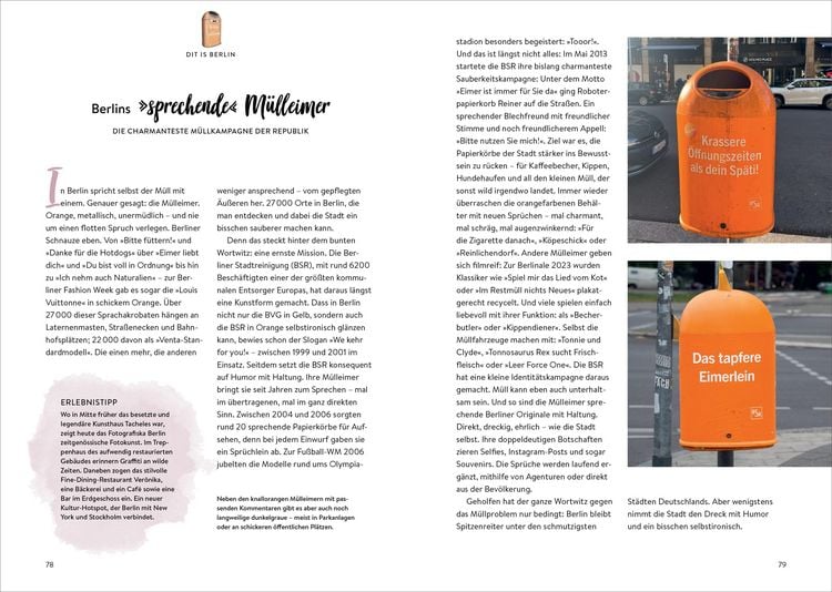 Produktbild: Das Buch der kuriosen Orte in Berlin