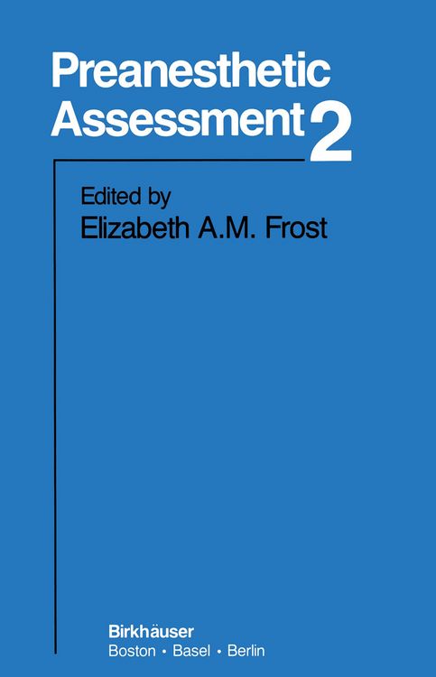 Produktbild: Preanesthetic Assessment 2