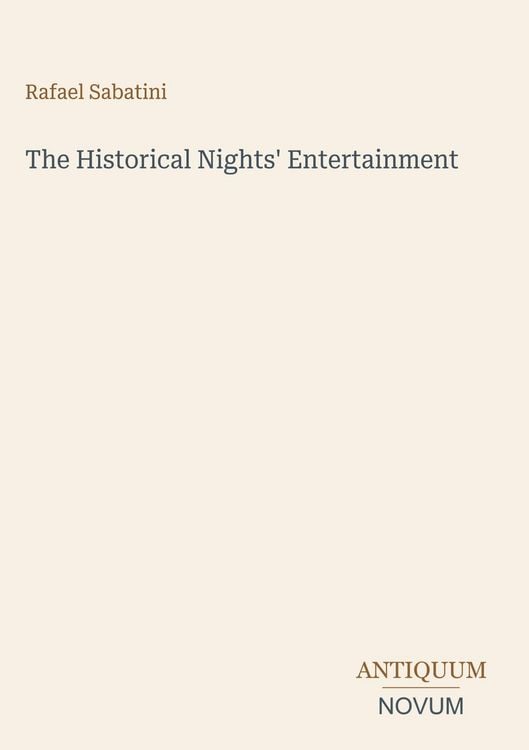 Produktbild: The Historical Nights' Entertainment