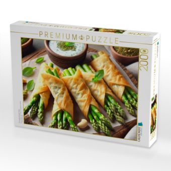 Produktbild: CALVENDO Puzzle Knursprige Spargel-Wraps | 2000 Teile Lege-Gr&ouml;&szlig;e 90x67cm Foto-Puzzle f&uuml;r gl&uuml;ckliche Stunden