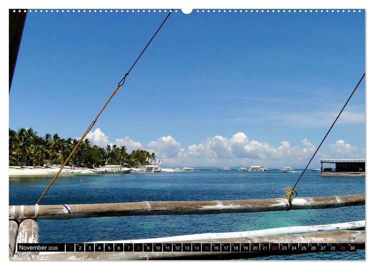 Produktbild: Central Visayas - Philippinen (Wandkalender 2026 DIN A2 quer), CALVENDO Monatskalender