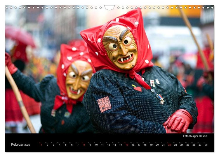Produktbild: Narri Narro (Wandkalender 2026 DIN A3 quer), CALVENDO Monatskalender